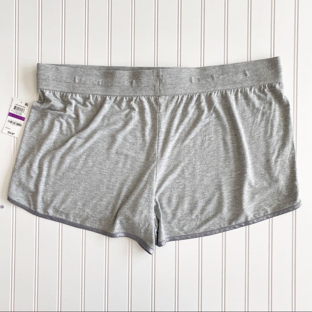 Alfani Intimates Heather Gray Sleep Shorts - XXL - Picture 2 of 5